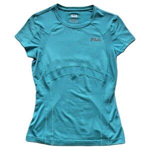 FILA SPORT AS NEW Performance Activewear Short Sleeve Crewneck Top Women's XS